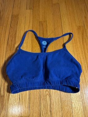 SO Juniors Small Blue Racerback Sports Bra / Swim Top